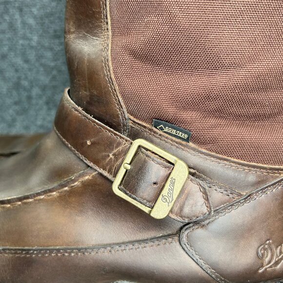 Danner Sharptail Gore-Tex Boots Men's Size 13 Brown Leather Rear Zip Hunting - Picture 6 of 15